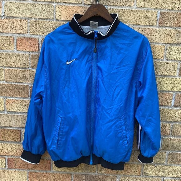 Vintage 90s Nike Jacket Blue - Picture 1 of 9